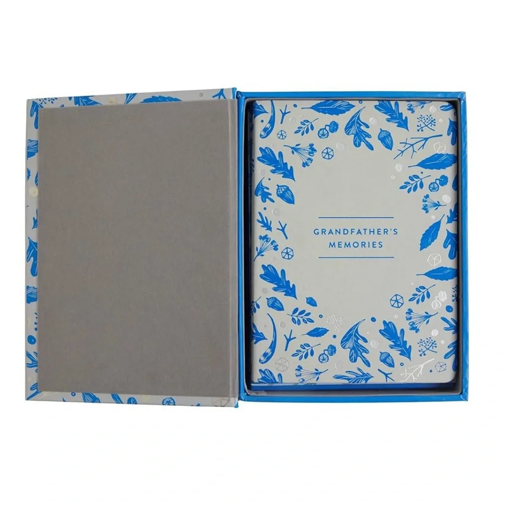 NEW Grandfather's Memories Journal & Keepsake Set Sealed by Bluestreak